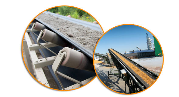 輸送帶使用簡(jiǎn)便，維修容易，運(yùn)費(fèi)低廉，并能縮短運(yùn)輸距離，降低工程造價(jià)，節(jié)省人力物力